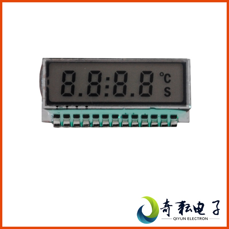 Dalian Qi Yun ultra small size TN type 4 bit 8 field code LCD display GDC0209 segment LCD screen open mold
