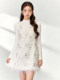 High-End Unique and Beautiful Dress, White Sequined Tank Dress, Elegant and Exquisite for Formal Occasions in Spring 2026