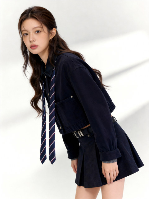 Salt-Style Mature Two-Piece Skirt Set, Elegant and Classy, Age-Reducing, High-End, 2026 Spring Korean Chic Complete Set