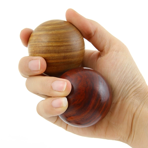 Гандбольная практика из сандалового дерева из натурального дерева для спортзала, ручка, ручной поворот