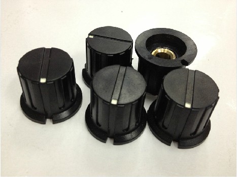 PN-8E imported knob inner hole 6 35mm cake knob Taiwan imported instrument panel knob cap