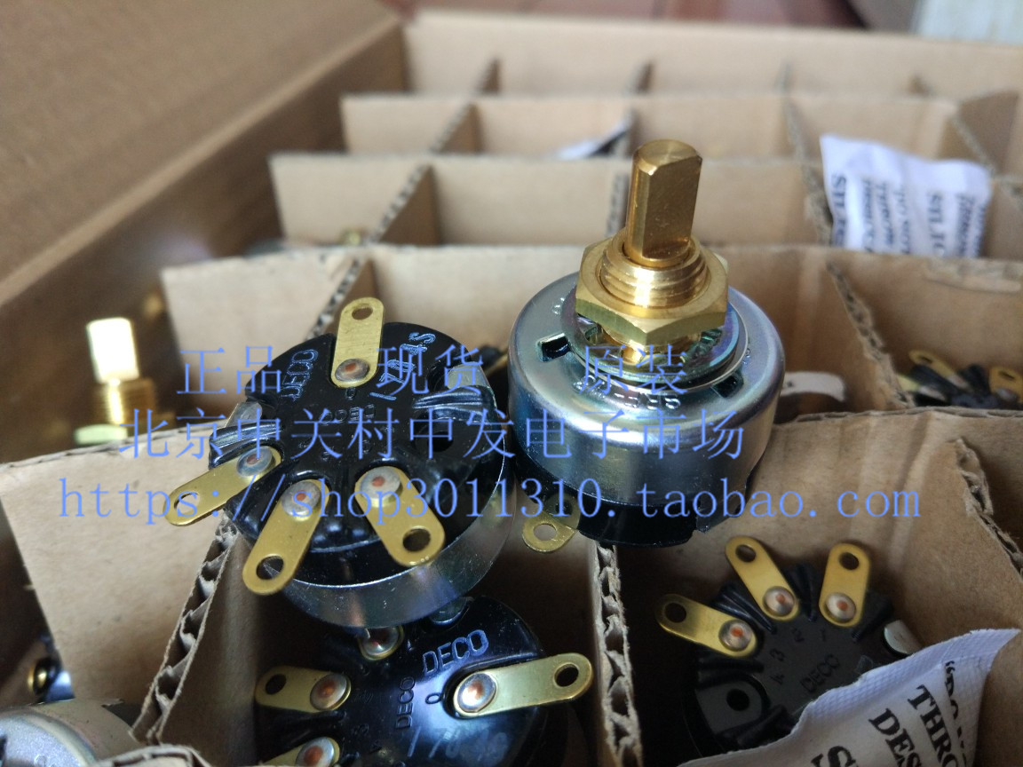 SRF-114 South Korea DECO rotating knob switch SRF114 four-stage switch 6AAC125V spot