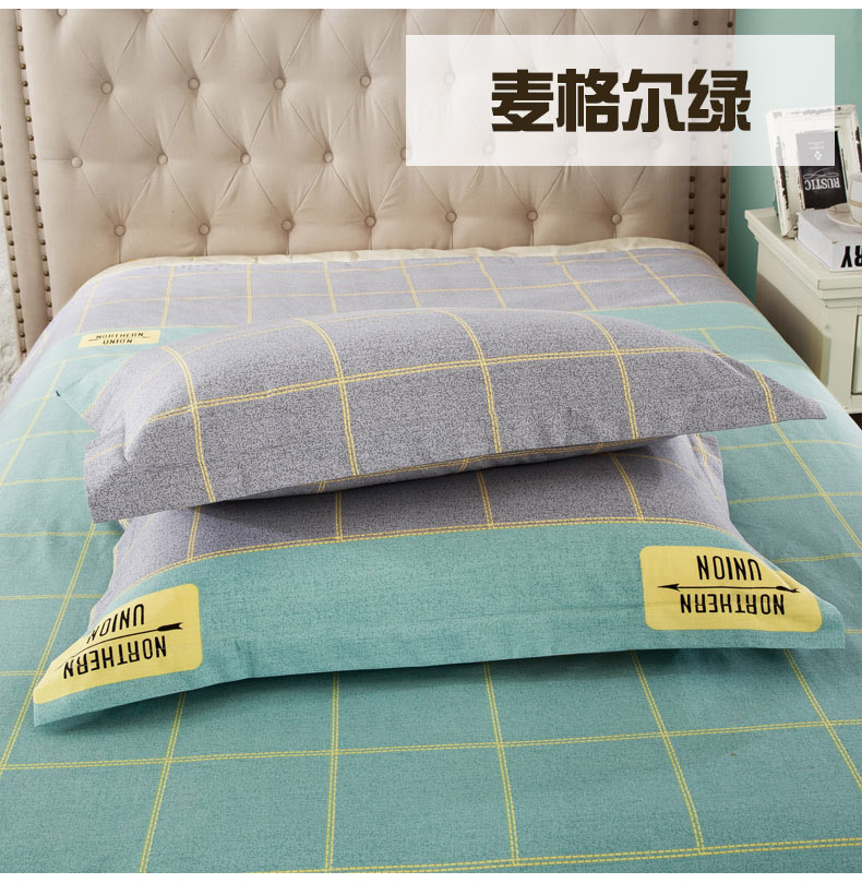 Độc gối bông dày bên trong đường kính 48 * 74cm Sinh viên Ký túc xá bông gối bao gồm hai miễn phí vận chuyển - Gối trường hợp gối kê cổ