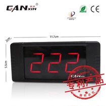 Factory direct sales 1 inch HD day counter factory piecework hospital call number interview queue counter