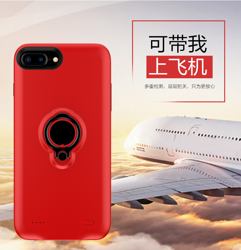 iphone7 cắt 6s của Apple sạc Po 7plus lớn dung lượng pin dành riêng 8p công thức X P Clip 6sp mỏng vỏ điện thoại di động cộng với cắt lại Bảy không dây vượt qua điện cầm tay - Ngân hàng điện thoại di động sac du phong khong day