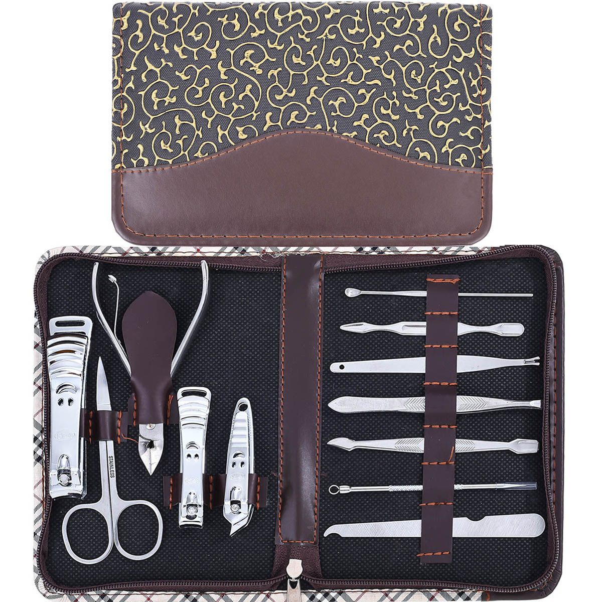Nail Clipper set 12-piece set of new products Nail clippers Nail clippers Pedicure manicure Nail art tools Household S12