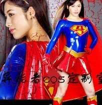 GIGA Special Photo Sexy Superwoman gigalady Cosplay Hero Glue Splice Tight Play Clothing
