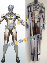 Overwatch Pioneer genji game battle suit 3D Zentai cosplay one-piece tights