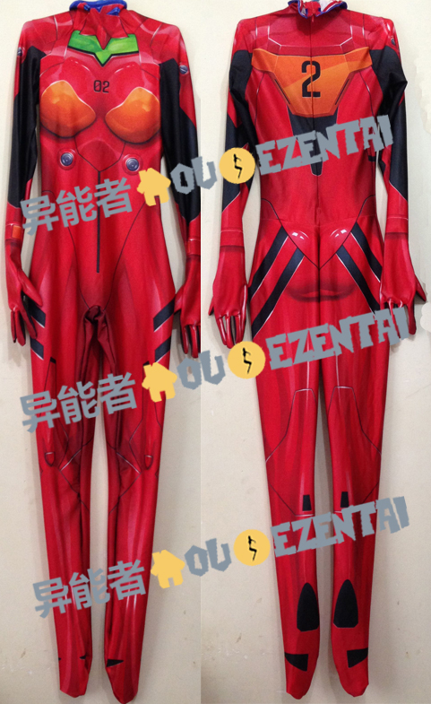 Купить Женский костюм для косплея Евангелион Ева Аска аска косплей ...