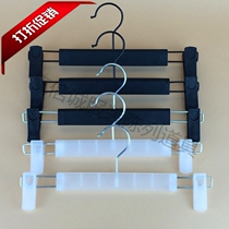 Special clothing store plastic pants clip black milk white translucent frosted mens womens dress rack skirt clip
