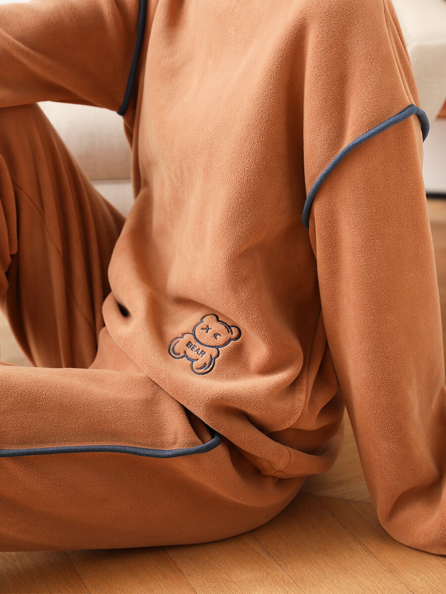 2021 new sports autumn and winter casual loose tops, trousers, pajamas, homewear suits, women's