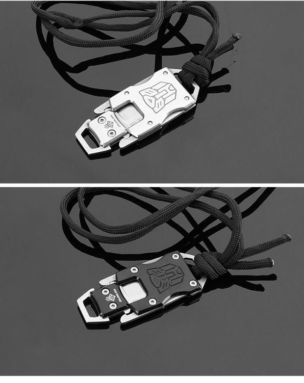 Sáng tạo đa chức năng mini Transformers nhỏ dao thẳng vòng cổ dao Công cụ ngoài trời dao tự vệ - Công cụ Knift / công cụ đa mục đích kìm đa năng xiaomi