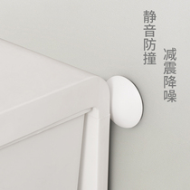 Door handle Anti-collision cushion door rear buffer against wall sticking toilet door free of punch door bumper headbed rear bed back anti-shock cushion