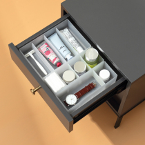 Day-style minimalist separating containing box Desktop Earrings Ornament Debris plastic finishing box drawers Multi-g storage box