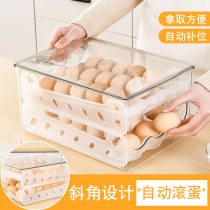 Automatic Rolling Egg egg box refreshing containing box fridge with egg tog egg rack box for egg deity