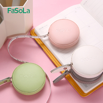 Mini tape measure small clothes soft ruler measuring three circumference bust hip circumference waist measurement with household tape measuring clothes ruler