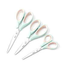 Stainless steel home scissors office with safe hand cut paper knife delicate students small scissors small number thread head shears