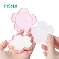 Travel Soap Paper Portable Disposable Students Cute Petals Handwashing Scribe Paper Children Carry-on soap Paper