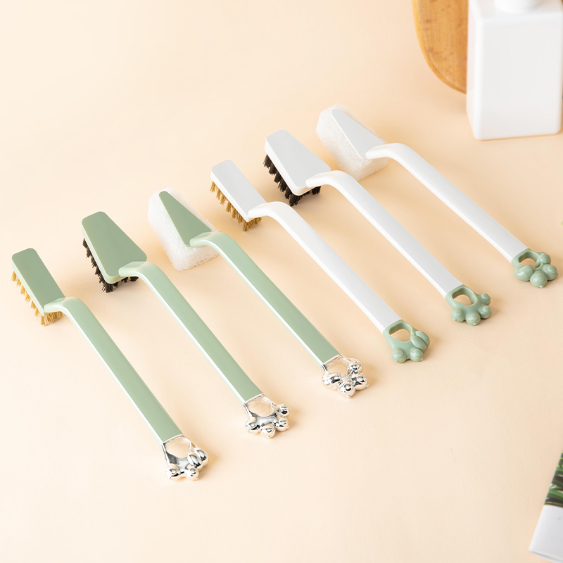 Gas stove cleaning brush kitchen stove brush gap cleaning brush household lampblack machine countertop cleaning oil stain wire brush