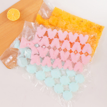 Disposable ice-bag self-seal making creative freeze ice cubes Mould home homemade fridge ice-making bag deity