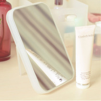Ms. Natugawa Brief Lady Makeup Mirror Desk Desktop Dressings Mirror Bathroom Folding Large desktop Beauty Princess Mirrors