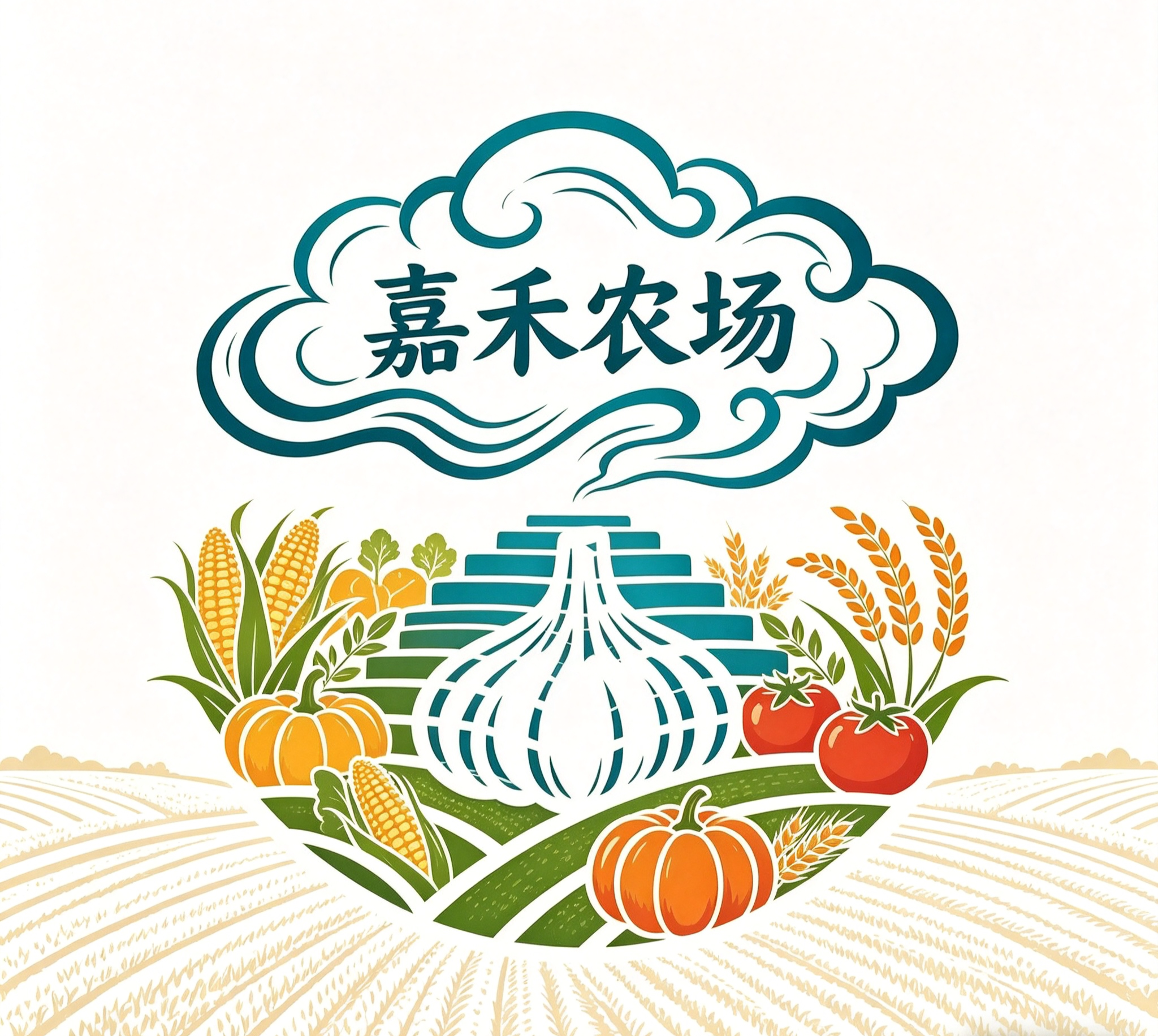 嘉禾农场的LOGO