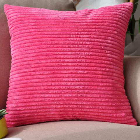 đệm Corduroy gối bìa lõi miễn kẹo màu sang trọng ghế sofa màu cam xe cam rắn - Trở lại đệm / Bolsters