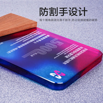 Huangjiang crystal trophy custom color UV technology colorful annual meeting wooden license Creative crystal medal customization