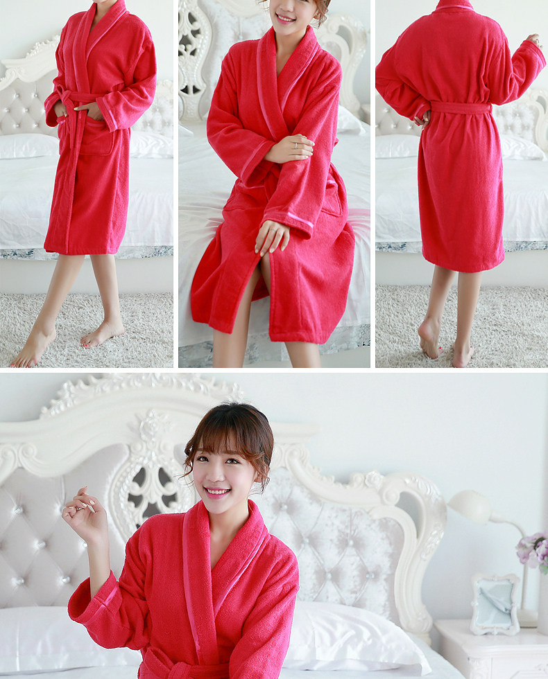 Peignoir jeunesse Cotton couple peignoir - Ref 592418 Image 13