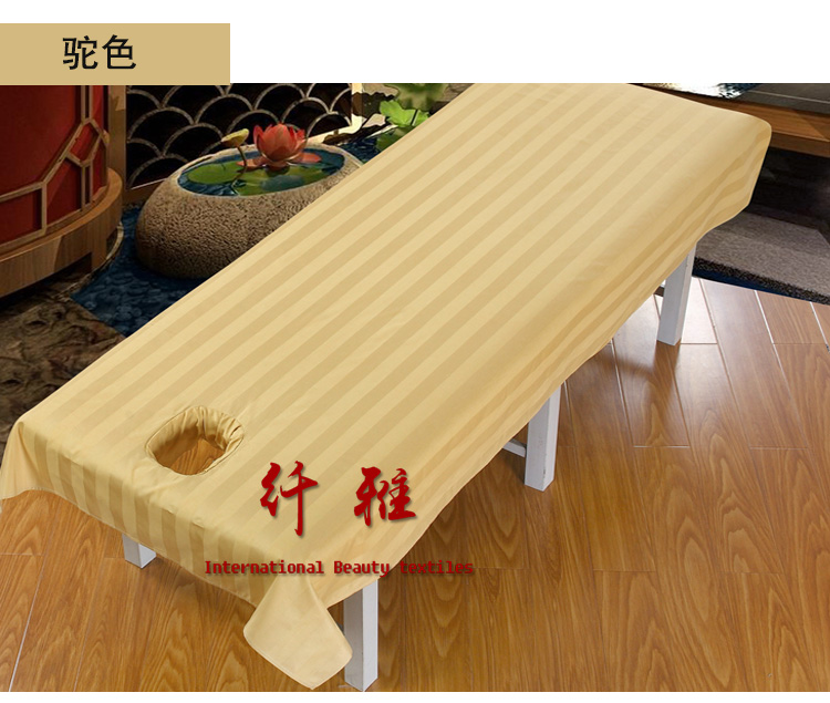 tấm bông bông bedspread vẻ đẹp massage chân câu lạc bộ hoàn chỉnh với mở tờ đặc biệt với lỗ - Khăn trải giường tấm trải giường
