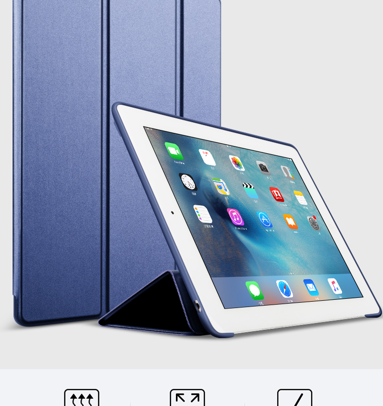 [Gửi] màng thép Apple iPad Air2 silicone vỏ mềm bảo vệ tay áo A1566 9,7 inch mỏng bao gồm tất cả tình yêu để gửi ipadair2 vỏ tablet pad6 vỏ a1567 - Phụ kiện máy tính bảng vỏ ipad