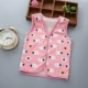 Trẻ em cộng với vest vest mặc áo len trùm đầu nam và nữ bé cotton mùa thu và mùa đông mặc ấm áp áo vest