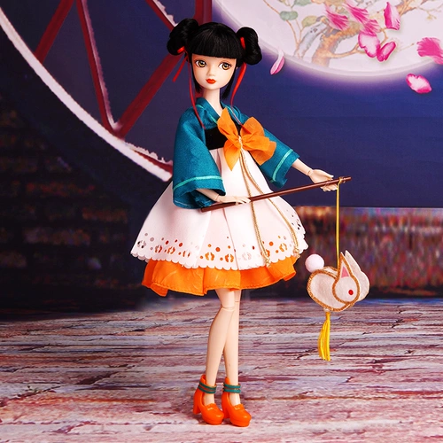 Кукла, китайское ханьфу для выхода на улицу, китайский стиль, подарок на день рождения