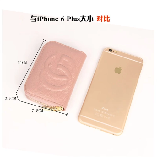 Орган, универсальный картхолдер, вместительный и большой модный кошелек, из натуральной кожи