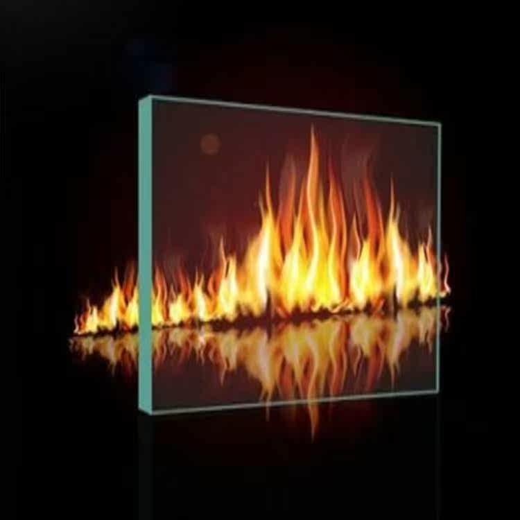 Manufacturer mass production of monolayer cesium potassium fireproof glass sandwich composite fireproof glass clip wire fireproof glass