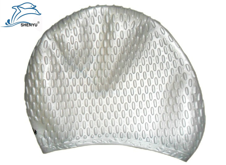 Đặc biệt cung cấp mũ bơi bằng nước silicon chính hãng Mũ tai dài tóc dày để tăng độ co giãn cho mũ bơi Unisex siêu co giãn mũ bơi bịt tai cho bé