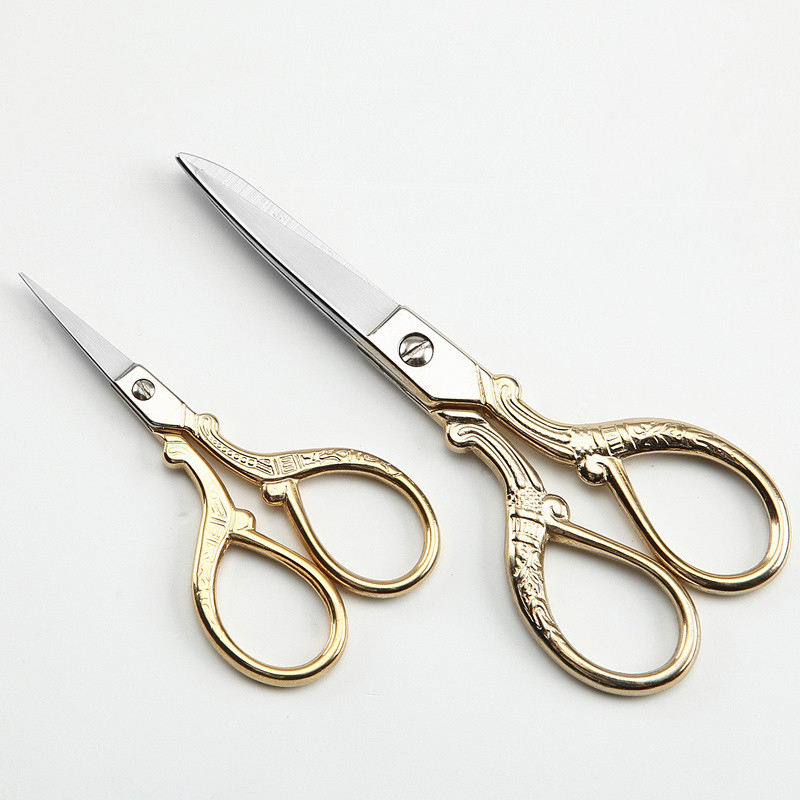 Stationery Scissors Cute Japan Retro Cut Imitation Ancient Cut Mini Small Cut Handmade Wire Head Clippers Hand Cut