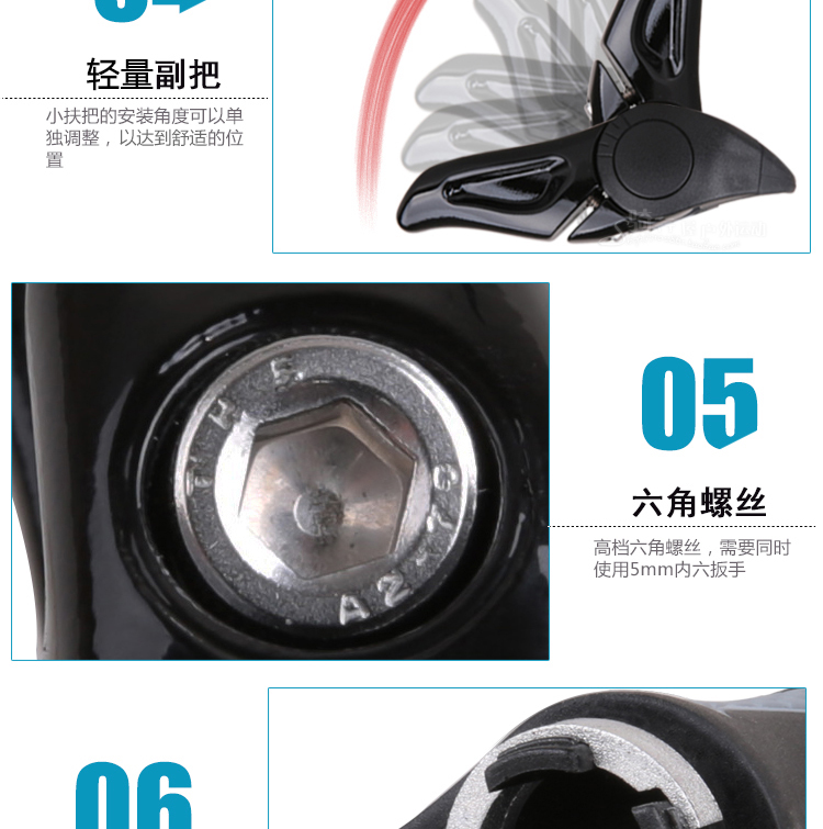 Poignées de vélo EASYDO - Ref 2351177 Image 12