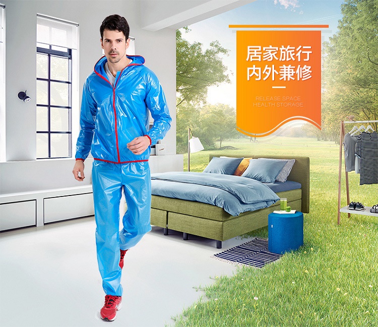 Xe đạp leo núi cưỡi áo gió thể thao xe đạp ngoài trời chia áo mưa mưa quần phù hợp với du lịch đi bộ đường dài windproof không thấm nước áo mưa đi xe đạp