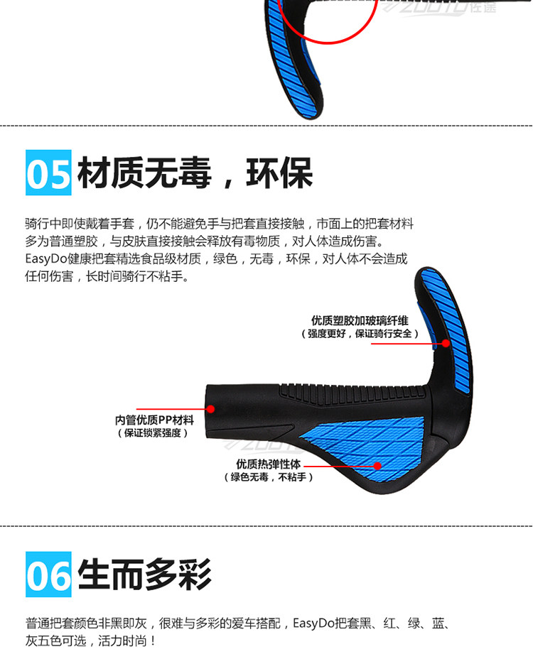 Poignées de vélo EASYDO - Ref 2353836 Image 11