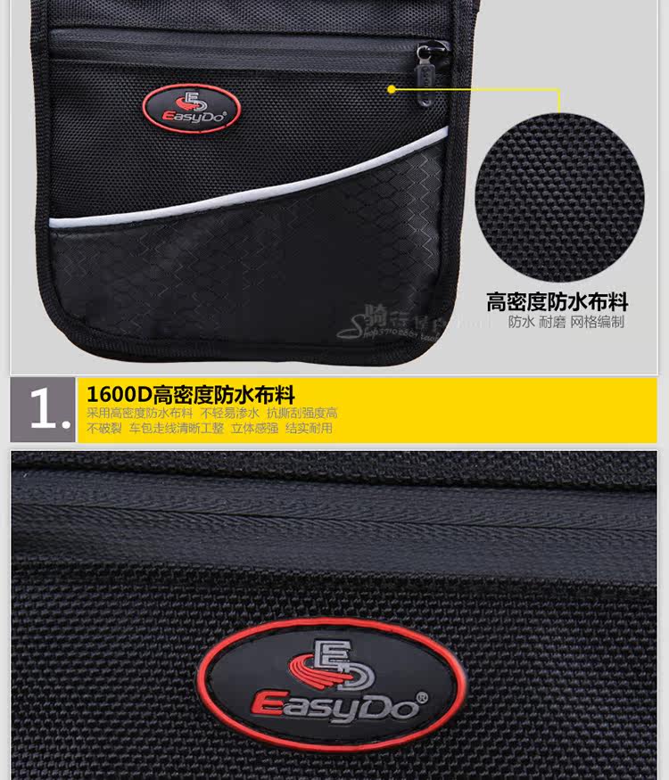 Sacoche pour vélo mixte EASYDO - Ref 2232422 Image 15