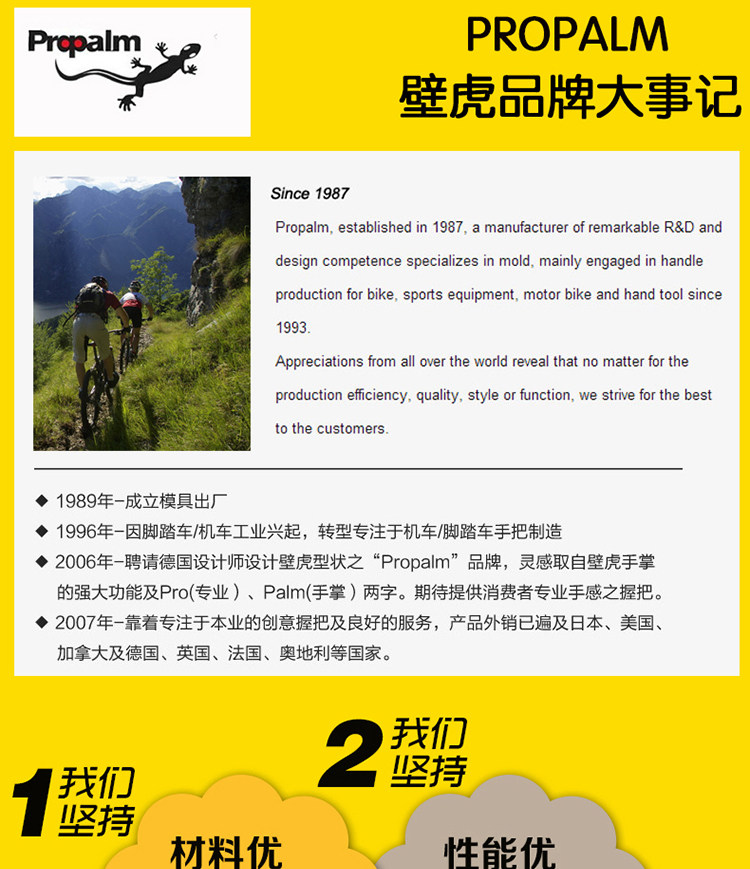 Poignées de vélo PROPALM - Ref 2342292 Image 10