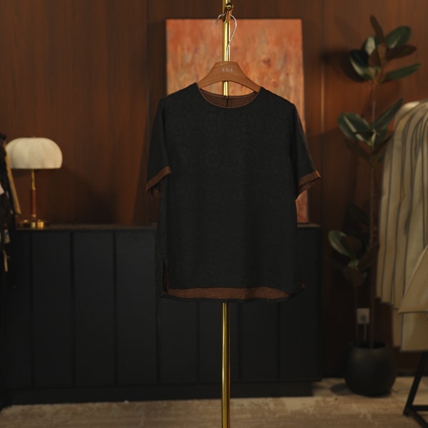 [Silhouette Like a Breeze - Shirt] Chinese-Style National Shirt 2092