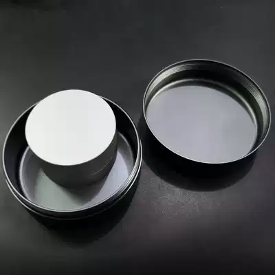 Creative flat round metal sealed bottle large capacity tea jar small medicine box EDC gadget storage box waterproof warehouse