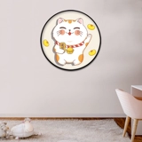 Круглая мультяшная милая фоторамка, новая коллекция, кот