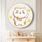 Круглая мультяшная милая фоторамка, новая коллекция, кот