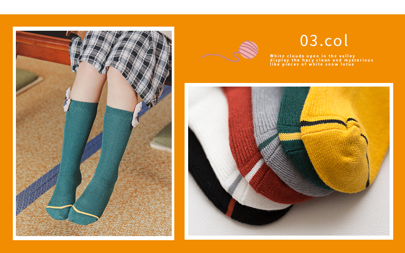 Mùa thu 2019 vớ trẻ em mới hoạt hình alpaca cô gái vớ bê mùa xuân và mùa thu mỏng bé cọc cọc - Vớ tất trẻ em cao cổ