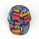 Летняя мультяшная шапка для мальчиков, хлопковая детская тонкая бейсболка, 6 мес., 6 лет, защита от солнца