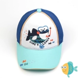 Детская летняя шапка, дышащая бейсболка подходит для мужчин и женщин, мультяшная солнцезащитная шляпа, детская шапочка на солнечной энергии, защита от солнца