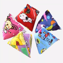 Triangular rice dumpling-shaped handmade canvas for children throwing sandbags for primary school students in kindergarten physical education classes with first grade triangles